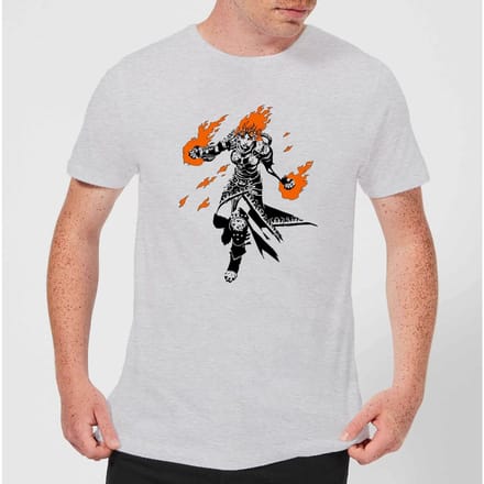 Magic The Gathering Chandra Character Art T-shirt - Grijs - M