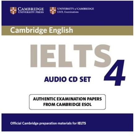 Cambridge Ielts 4 Audio Cd Set (2 Cds) - Cambridge ESOL