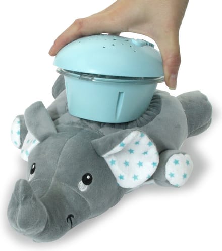 Jamara Dreamy Elephant Nachtlamp Led 32 Cm Grijs/blauw