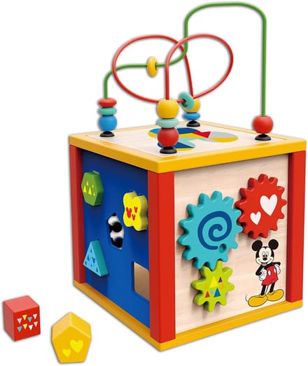 Disney Activiteitencubus Mickey Mouse Junior 20,7 Cm Hout