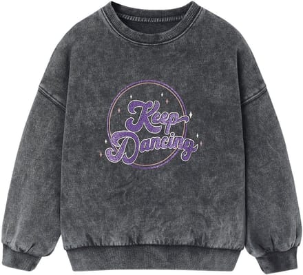 Vertbaudet Sportieve sweater met glitterdetail voor meisjes