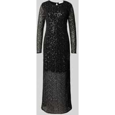 Maxi-jurk met pailletten, model 'NOEL'