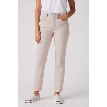 Levi's 501 Crop Candy Floss Größe: W25L30 | Straight Jeans Outlet | Damen