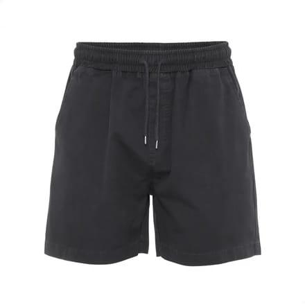 Twill Short broek Colorful Standard Organic lava grey