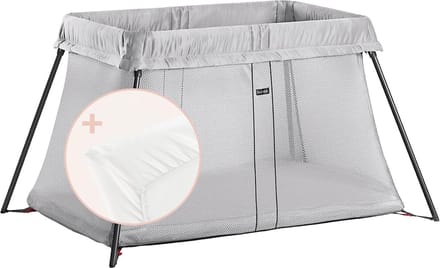Reisbedje Light met Matrasovertrek voor Baby's - Ideaal voor Op Reis