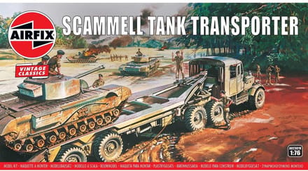 Airfix Modelbouwpakket Militaire voertuigen - 02301V Scammel Tank Transporter Plastic - 1:76 - Modelbouw