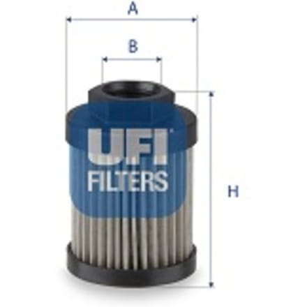 Filter, hydrauliek UFI 82.135.00