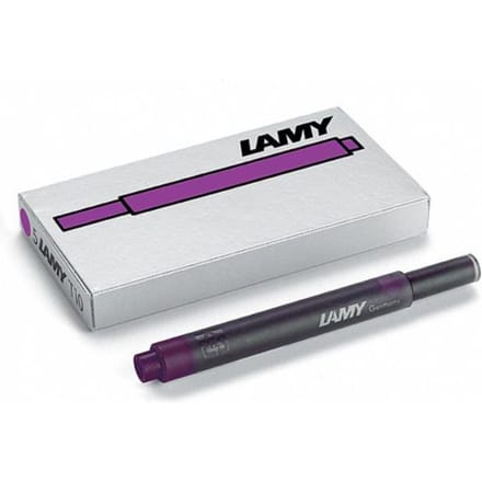 Lamy vulling voor de vulpen, t10, kleur paars à 5 stuks