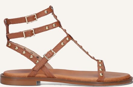 STEFANO LAURAN 24202 Sandalen - Dames - Cognac - Maat 37