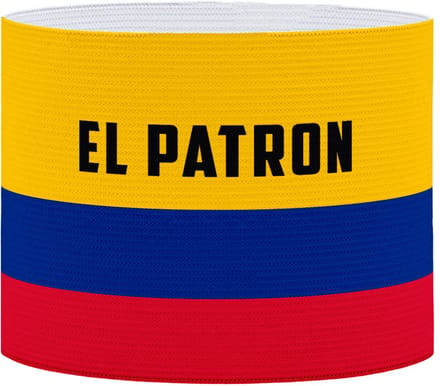 Aanvoerdersband "El Patron" - Maat S