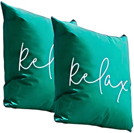 buitenkussen hoes 2stuks 45x45 relax mos groen
