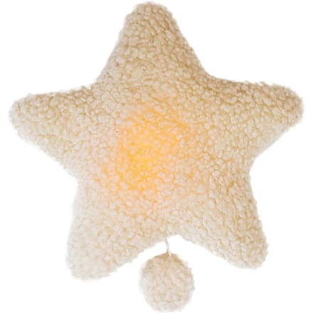 Mrs Ertha muziekdoosje met licht Star