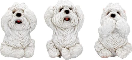 Drie Wijze Westies 8cm