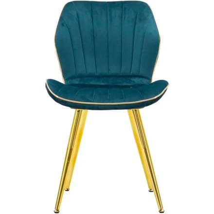 Stoel Paris Chair Space Tail/gold Set 2 Pz 46×58×77 cm