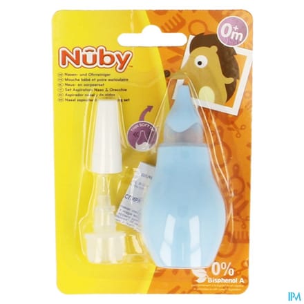 Nûby - Neuspeer & Oorreiniger - 0m+