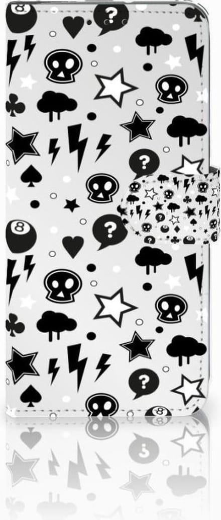 Telefoonhoesje met Naam Motorola Moto G7 Power Silver Punk