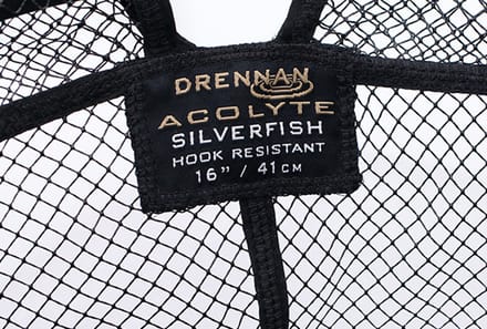 Drennan Acolyte Silverfish Net 18" - Lichtgewicht & Visvriendelijk