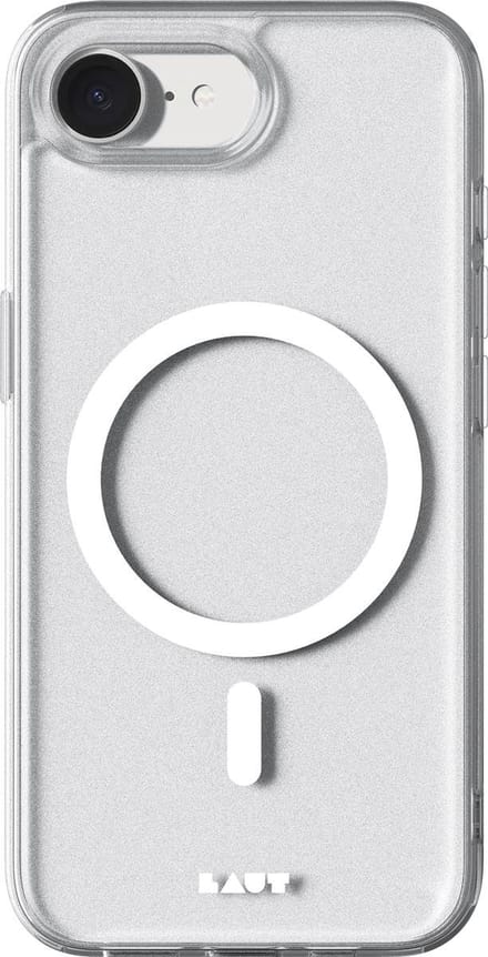 LAUT Crystal-M iPhone 17e / 16e Hoesje – Crystal – Transparant – MagSafe Compatibel