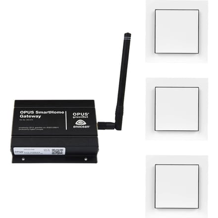 OPUS Gateway + OPUS EasyStart Rolluik Schakelaars