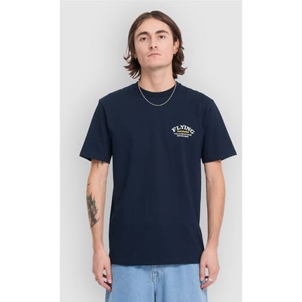 Volcom Flying Machine T-Shirt blauw