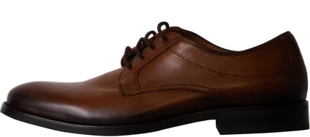 Pacheco leren derby-schoenen