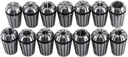 Spantang Set - Werkstukopspanning - Precisie Bewerking - Hoge Elasticiteit - 14 Stuks - Metaal