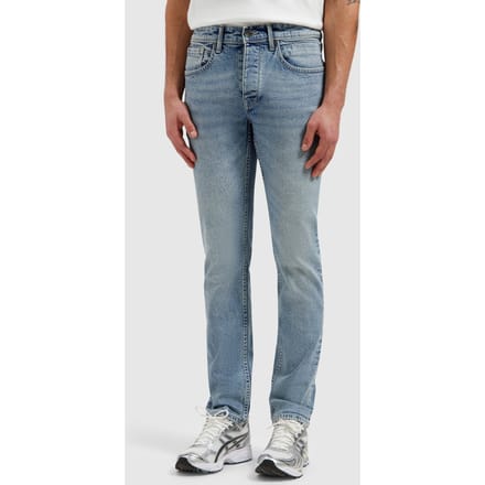 PURE PATH The Ryan Slim Fit Jeans Jeans Heren - Broek - Lichtblauw - Maat 33