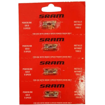 Kanaal Sram Power.Link 9Spd Gold 4 Pcs