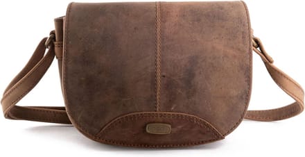 HAROLD'S Leren Schoudertas Antic Shoulderbag Nature Lichtbruin