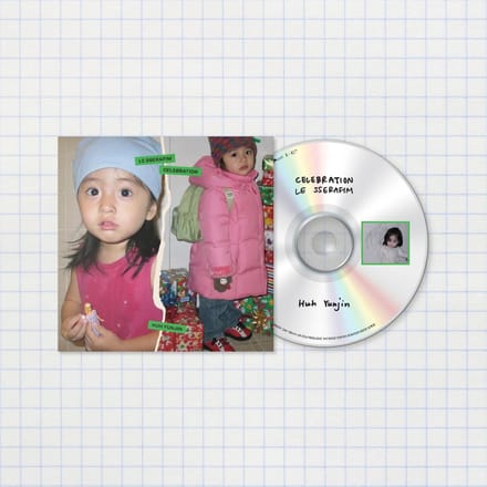LE SSERAFIM - [CELEBRATION] Single CD HUH YUNJIN