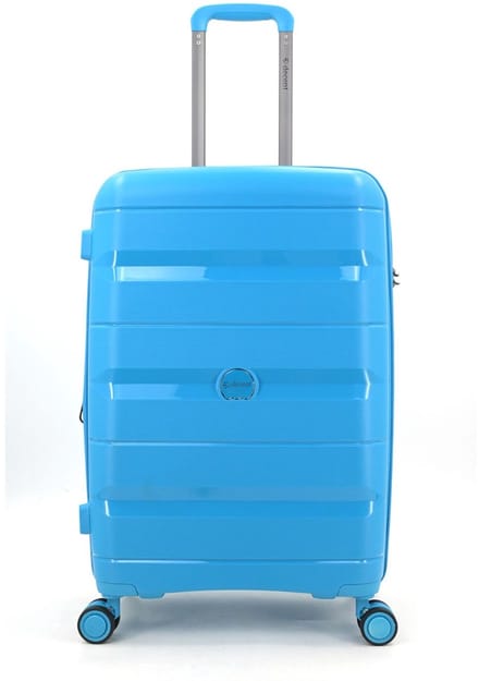 Decent Straight-Line Medium Trolley petrol blue