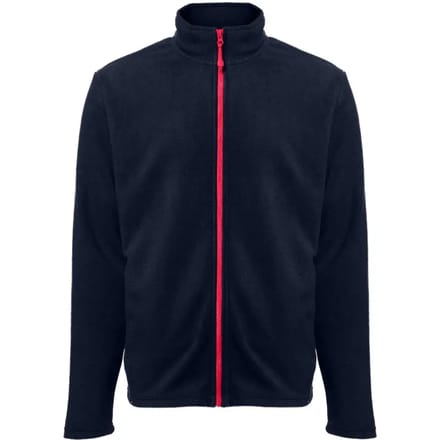 Fleece met rits Black & Match Grizzly
