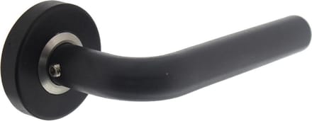 Intersteel Deurkruk Luzern op rozet mat zwart
