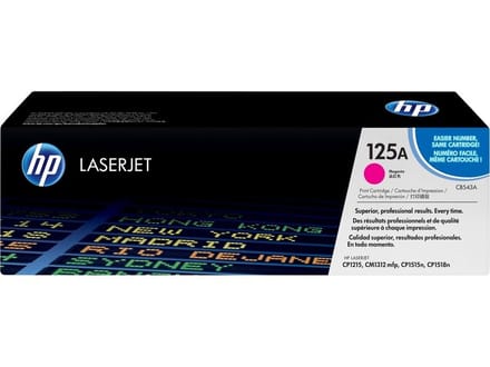 Tonercartridge hp cb543a 125a rood