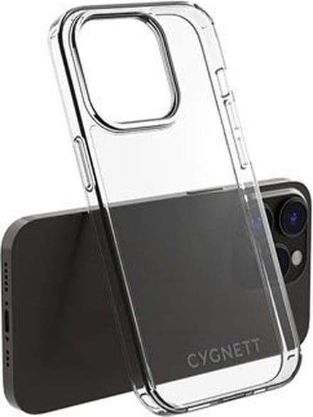 Cygnett, AeroShield-hoesje Geschikt voor Apple iPhone 14 Pro, Transparant