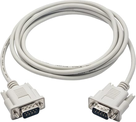 Akyga Rs-232 Kabel Ak-Co-03 2M M/M Voor Computer, Printer En Andere Apparaten