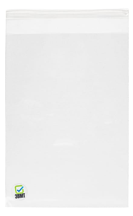 3BMT® Cellofaan Zakjes - Transparant - A4 Formaat 33 x 21.4 cm - 10 Stuks
