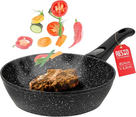 Diepe Wokpan met Afneembare Handgreep - 26 cm - Geschikt voor Alle Warmtebronnen