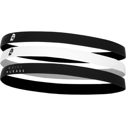 Quiet Please Haarband Verpakking 3 Stuks-Zwart,Wit