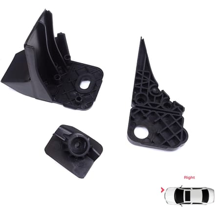 BHL585-2 Koplamp Houder Montage Reparatie Beugel Lip Set Rechterzijde voor Ford Focus MK4 C519 HN HM HP 2018-On JX7B13W029CE