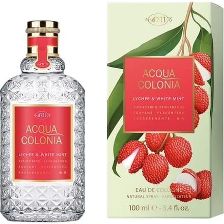 4711 Acqua Colonia Lychee & White Mint Eau de Cologne Spray Damesparfum Dames 100 ml