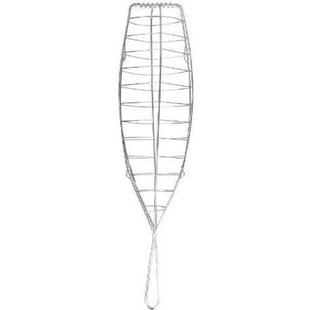 Visgrill - Ibili - 769745 - Vernikkeld Staal - 45x14 cm - Praktisch en Duurzaam