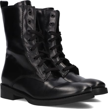 Notre-V 4001 Veterboots - Laarzen Met Veters - Dames - Zwart - Maat 37