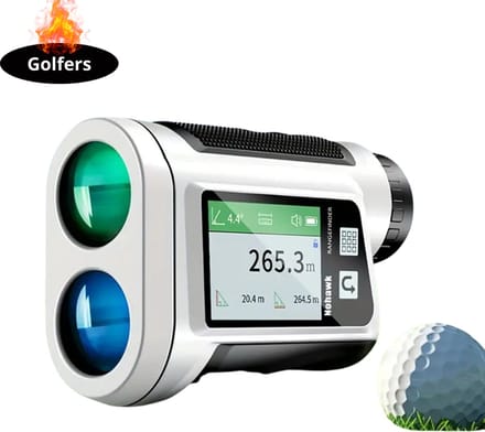 Livano Afstandsmeter - Laser - Afstandmeter - Rangefinder - Digitaal - Golf - 1500Y - Wit
