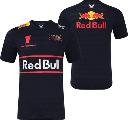 Heren - Driver T-Shirt 2025 - Max Verstappen - Red Bull Racing XL