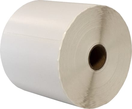 DULA Compatible Zebra Labels 102x210mm - 375 etiketten per rol - kern 25mm - Wit- Permanent - 1 rol