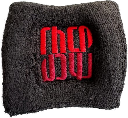 Red Hot Chili Peppers Zweetband Asterisk Zwart