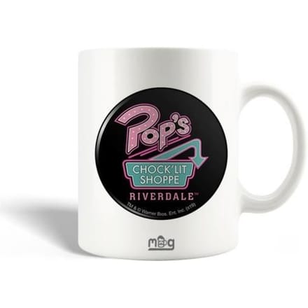Mug en Céramique - Pop's - Riverdale - 30cl - Compatible Lave-Vaisselle - Blanc