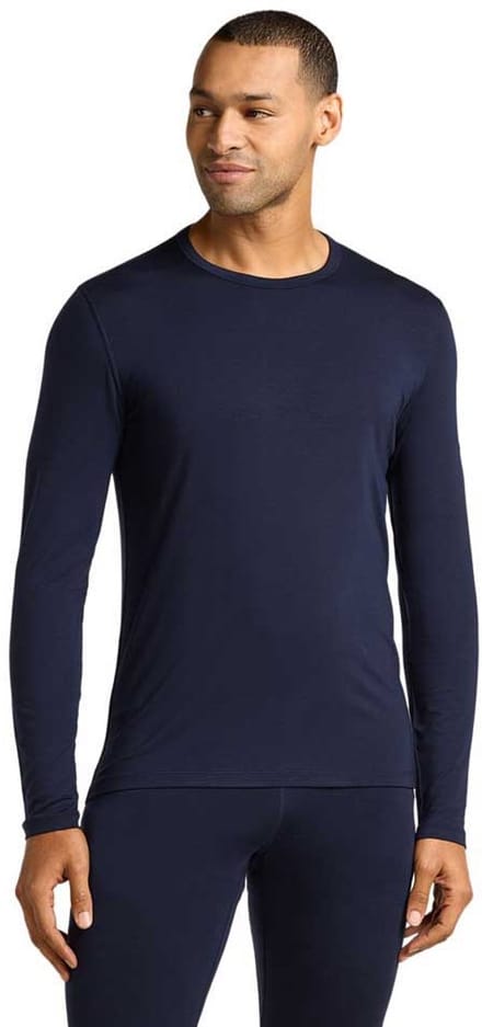 Icebreaker Merino Core Midweight Lange Mouwen Basislaag Blauw L Man
