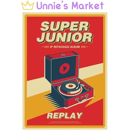 Super Junior - Speel het 8e herverpakte album opnieuw af 1EA red